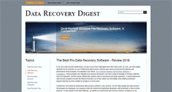 Desktop Screenshot of datarecoverysoftwarereview.info